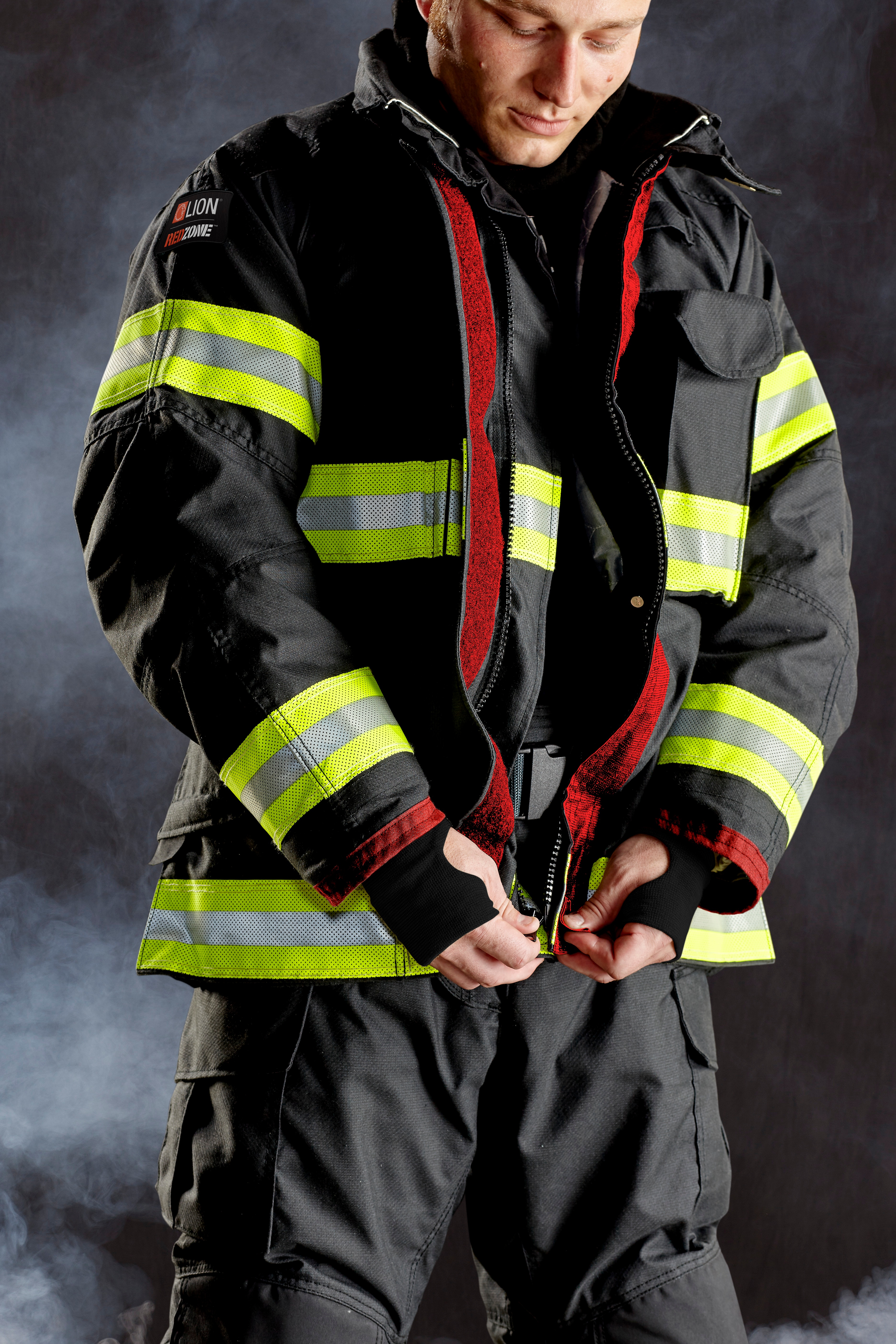 Full-Zip Thermal Sweatshirt - Fire Department Jacket – Fire